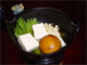 椎茸と湯豆腐
